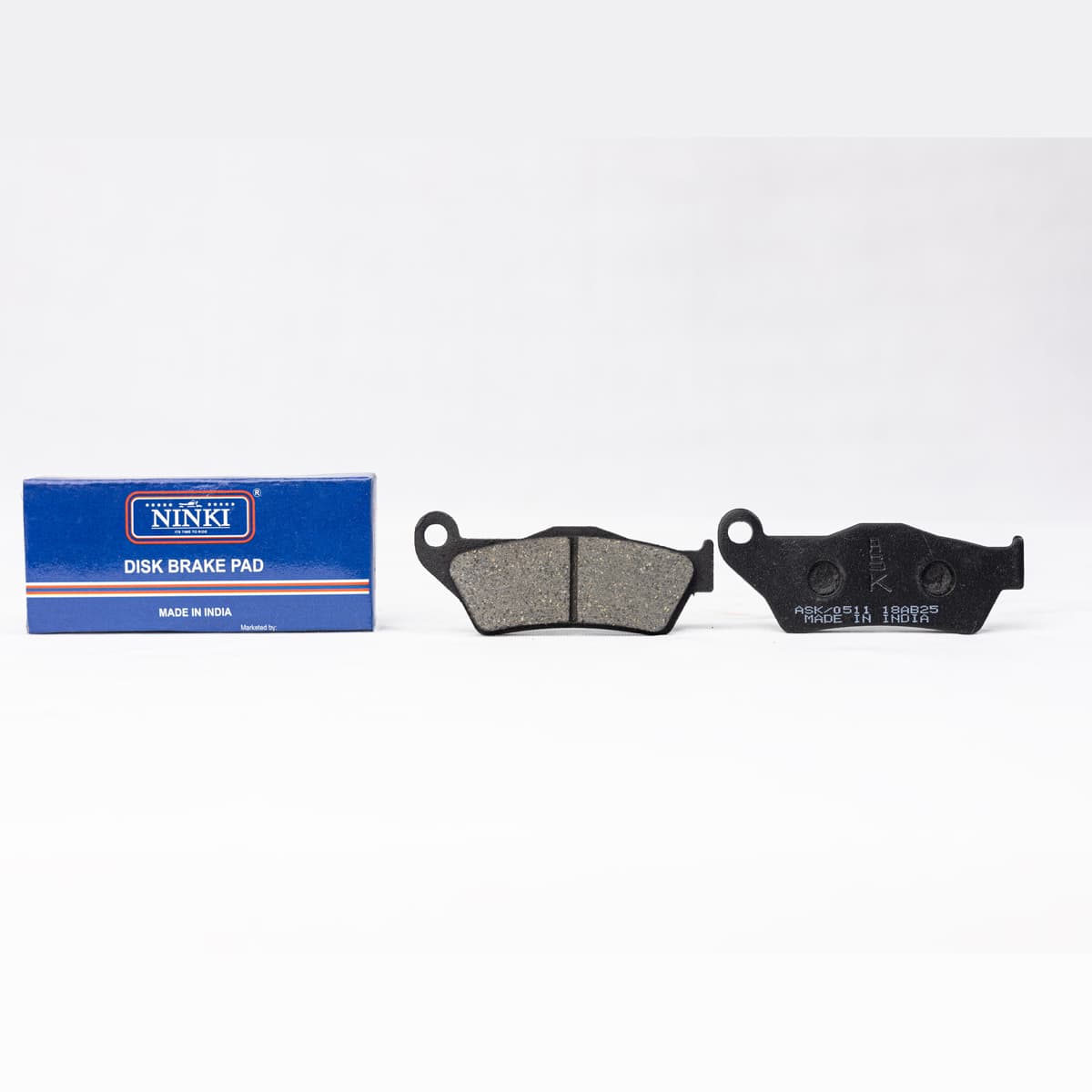 Pastas de freno delantero